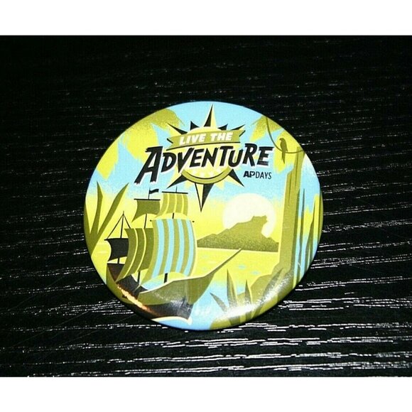 Disney 2016 AP days pin Live the Adventure The Ultimate sticker book lot of 2 - Picture 2 of 11